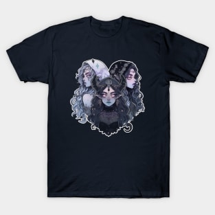 Pastel Goth Moon Coven T-Shirt
